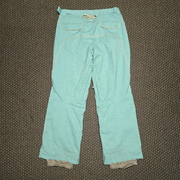 O'Neill- Teal- Snow/Ski Pants- Cargo- Lots of Pockets- Size Large - Picture 8 of 11